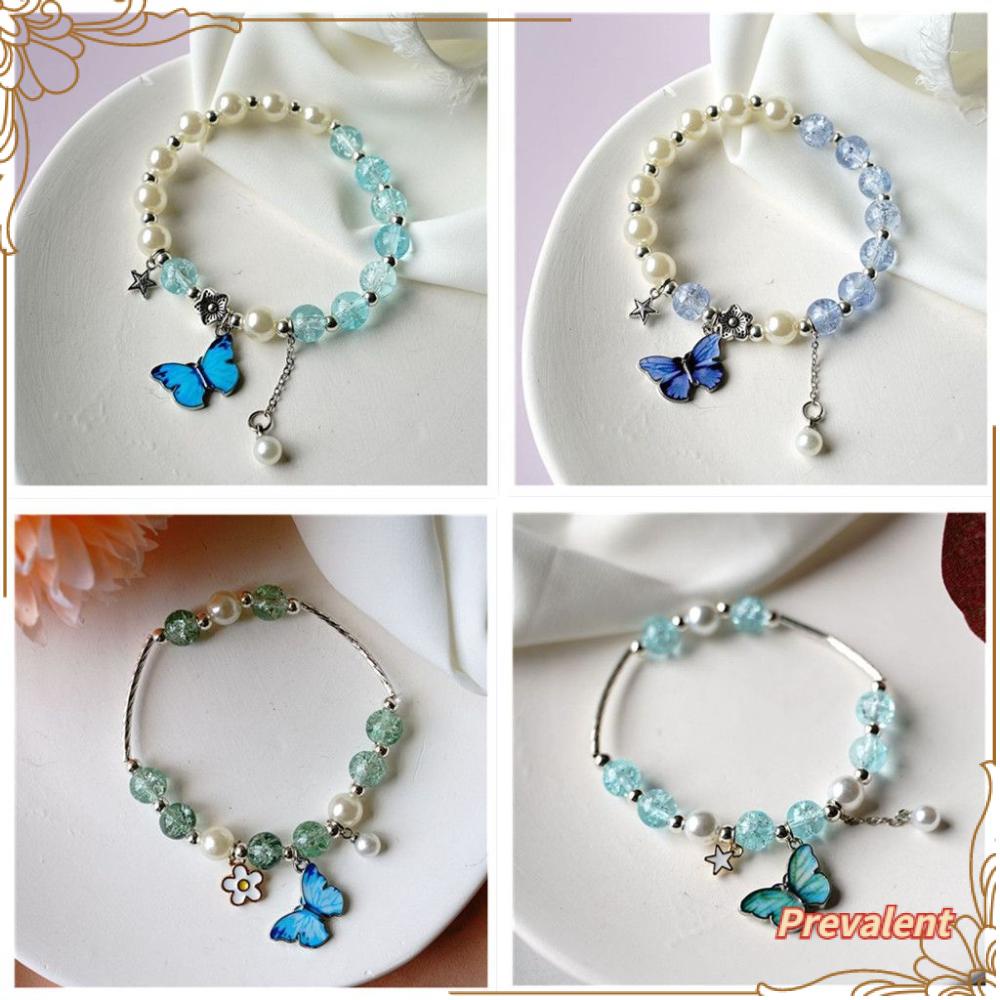Preva Gelang Kupu Kupu Kupu Perhiasan Aksesoris Adjustable Teman Hadiah Liontin