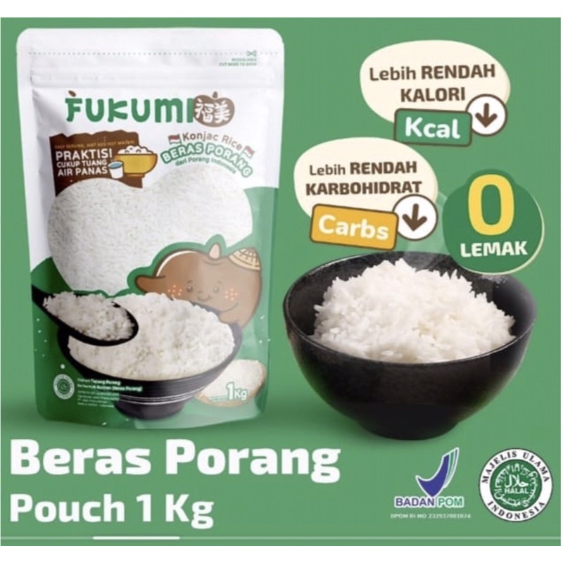 

Beras Fukumi / Beras Porang 1 kg
