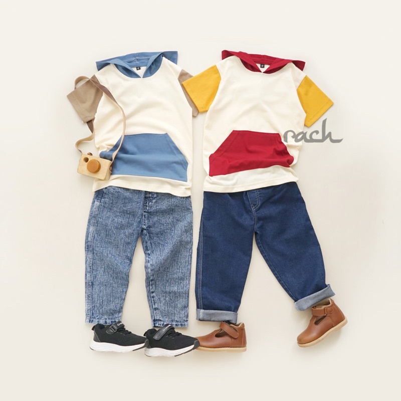 RACHIDKIDS / SETELAN HOODIE ANAK / HOODIE POCKETY SET