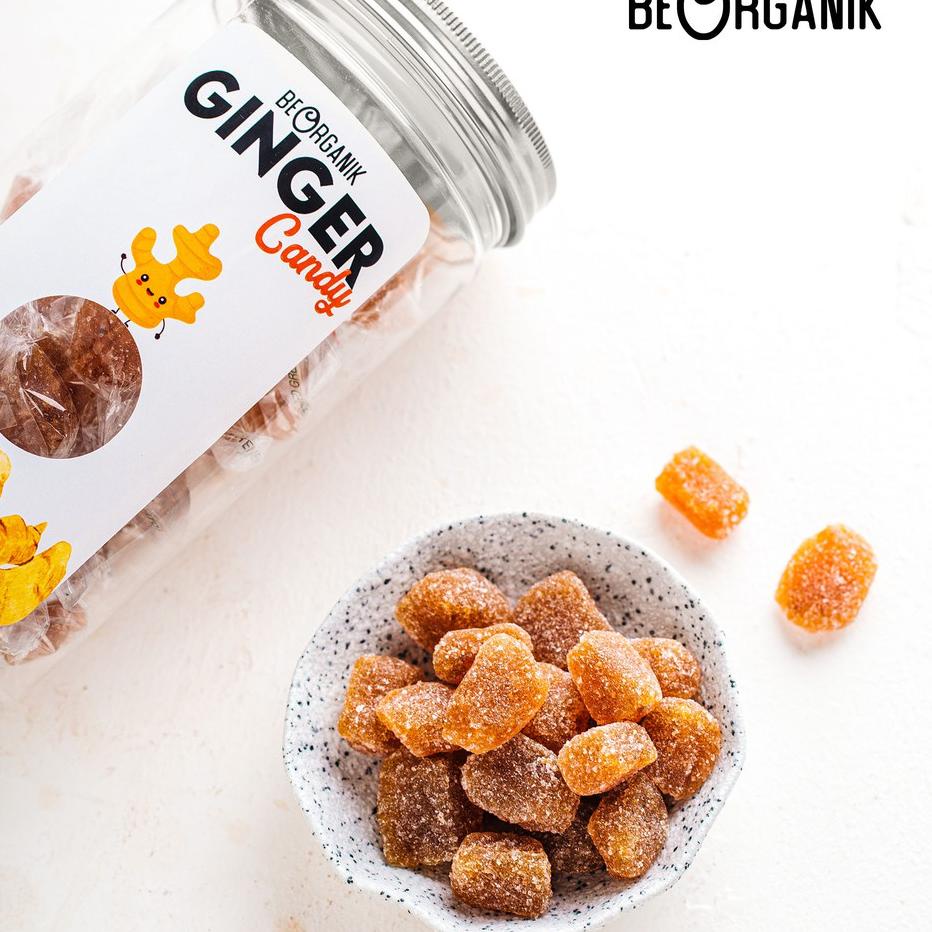 

(PROMO Y9B35) Beorganik Ginger Candy / Permen Jahe 300gr ❅