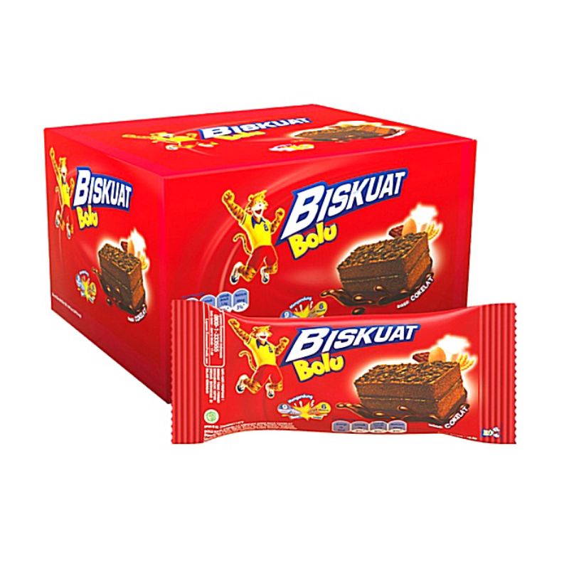 

Biskuat Bolu Coklat 16gr x 12pcs