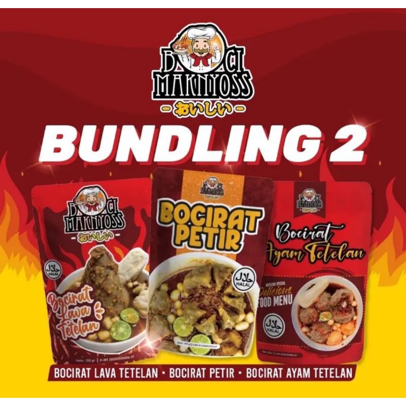 

Paket Bundling 2( Bocirat lava tetelan, bocirat petir,bocirat ayam tetelan)