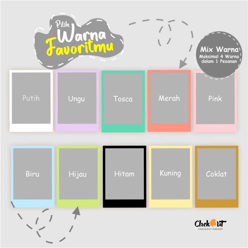 CETAK FOTO POLAROID 2R (6X9) Paket isi 100