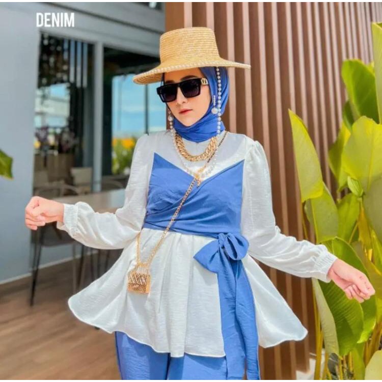 LESTI ONESET CRINKLE TERBARU VIRAL KEKINIAN 2022 || LESTI SET CRINKLE AIRFLOW PREMIUM LD 110 // SETELAN WANITA VIRAL TERBARU // SETELAN BEST SELLER WANITA KOMBI // SETELAN TERBARU CRINKLE // ONE SET WANITA KEKINIAN VIRAL