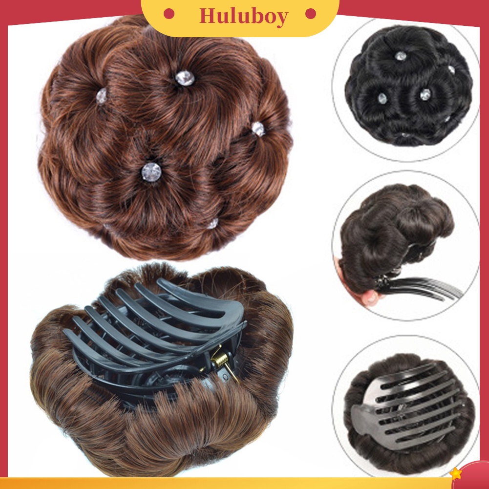 Rambut Palsu Bentuk 9 Bunga Bahan Sintetis Elastis Untuk Pengantin