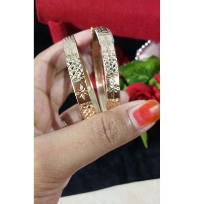 Ready Stok Gelang Bangkok wanita Swasa kuning selamanya (aksesoris perhiasan)