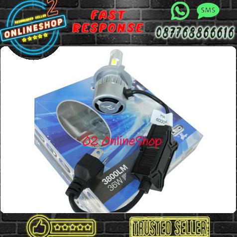 Termurah Lampu mobil H4 LED merek B1 Lampu LED H4 Bohlam lampu LED mobil H4