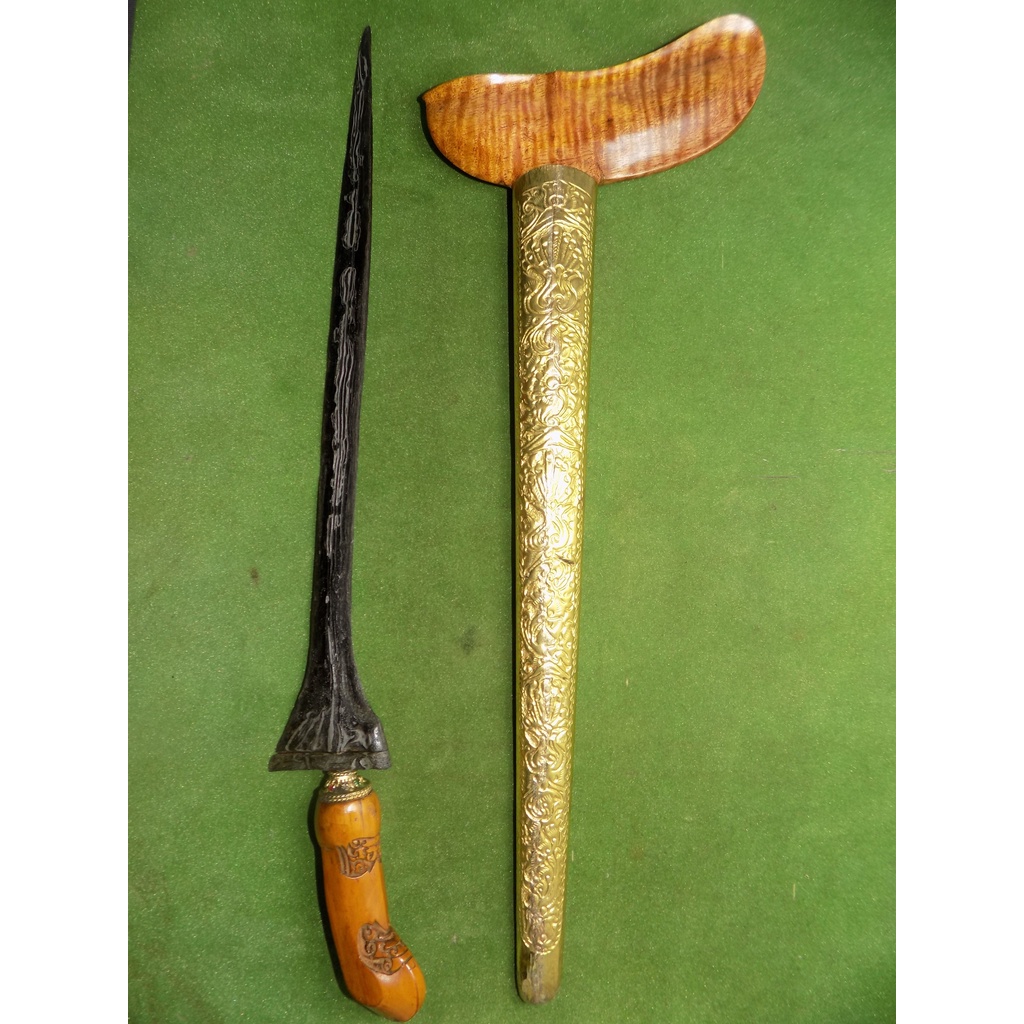 keris brojol pamor singkir era blambangan tua
