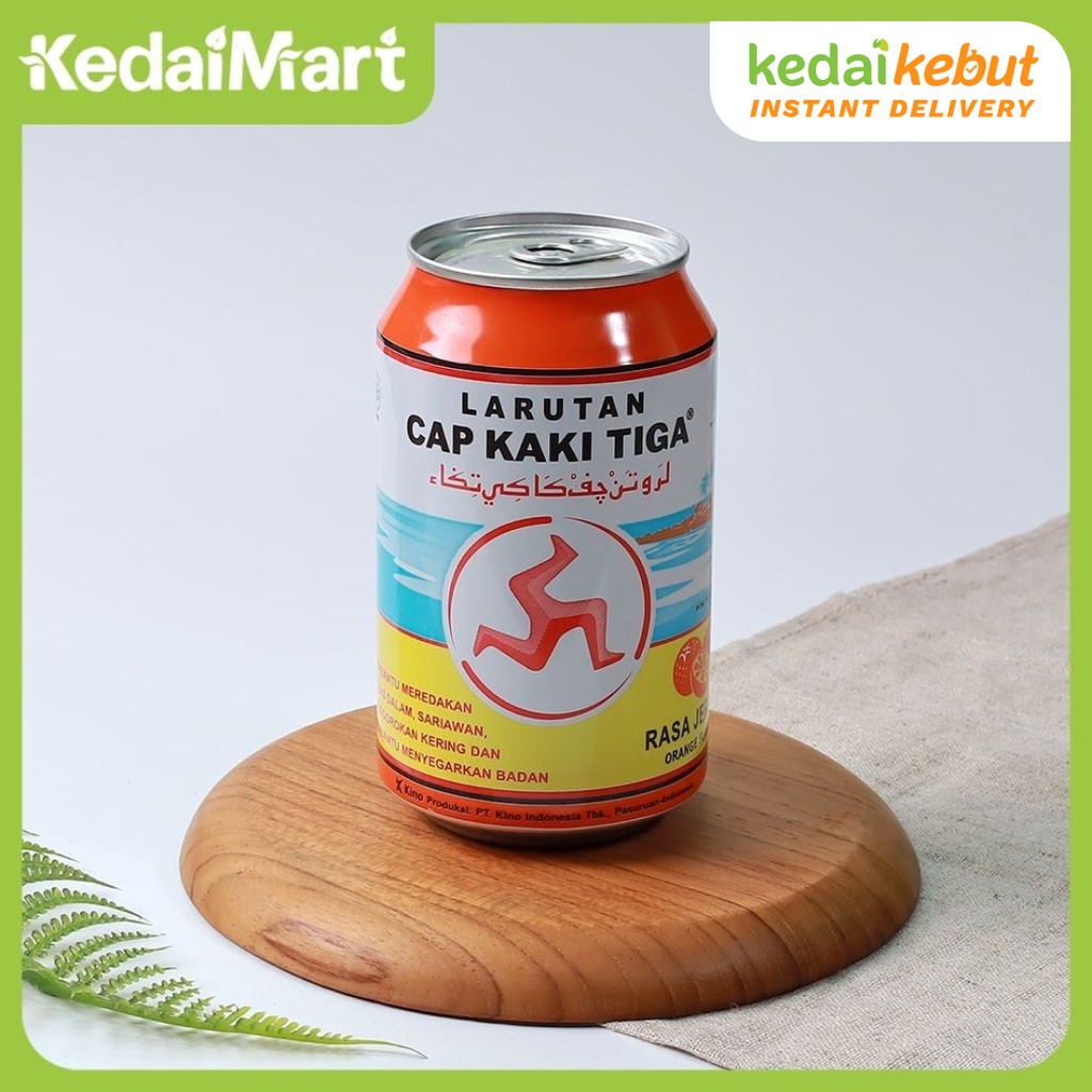 

Larutan Penyegar Cap Kaki Tiga Rasa Jeruk 320 Ml