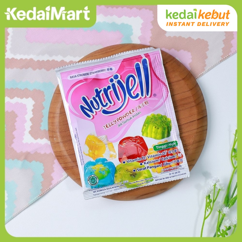 

Jelly Powder Nutrijell Rasa Strawberry 15 Gram