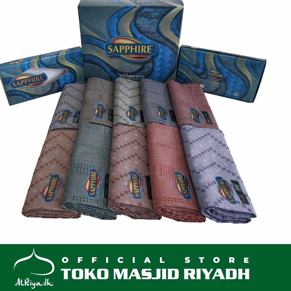 Big Sale정 Sarung Sapphire Motif Tetris