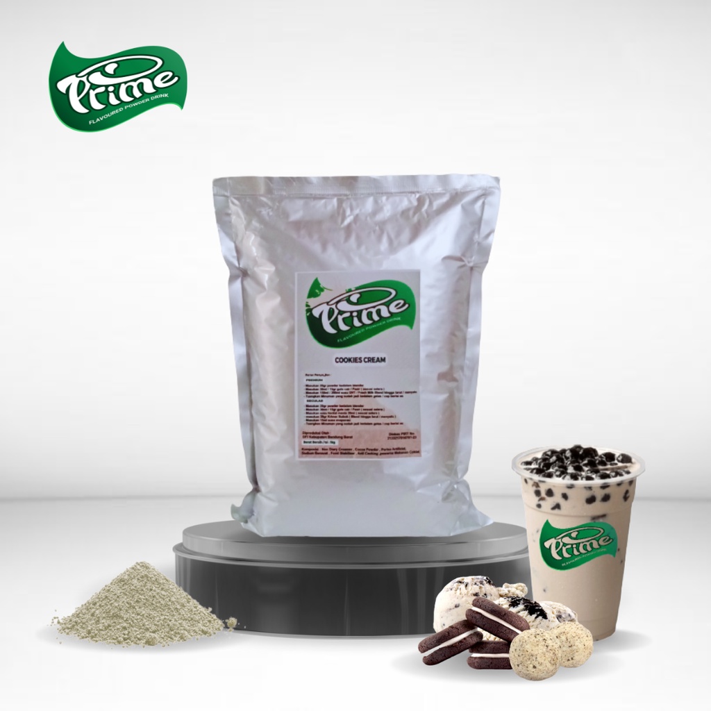 Jual Powder Prime / Bubuk Minuman Tanpa Gula 1 Kg - COOKIES CREAM ...