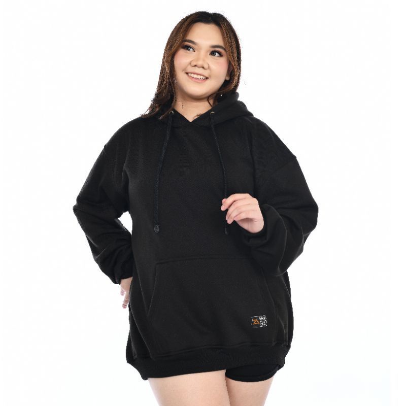 Hoodie polos jumbo big size pria wanita/Sweater Hoodie Polos Pria Wanita Switer Cowok Premium Distro (BAYAR DI TEMPAT)