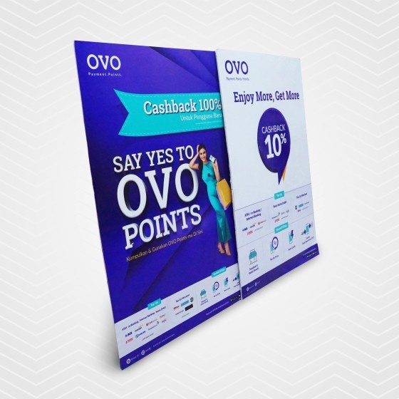 Impraboard Cetak Banner Impraboard Uk. A1 ( Dengan Print Uv )