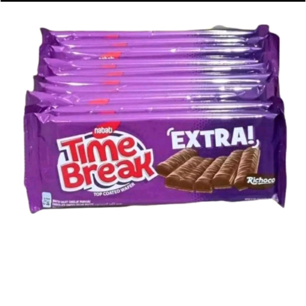 

Nabati Time Break Extra isi 10 pcs