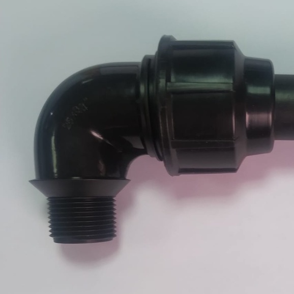 MASPION KENI HDPE 1/2" 3/4" 1" drat dalam - Keni drar dalam 1/2" HDPE KENI HITAM DRAT DALAM 1/2" KNE