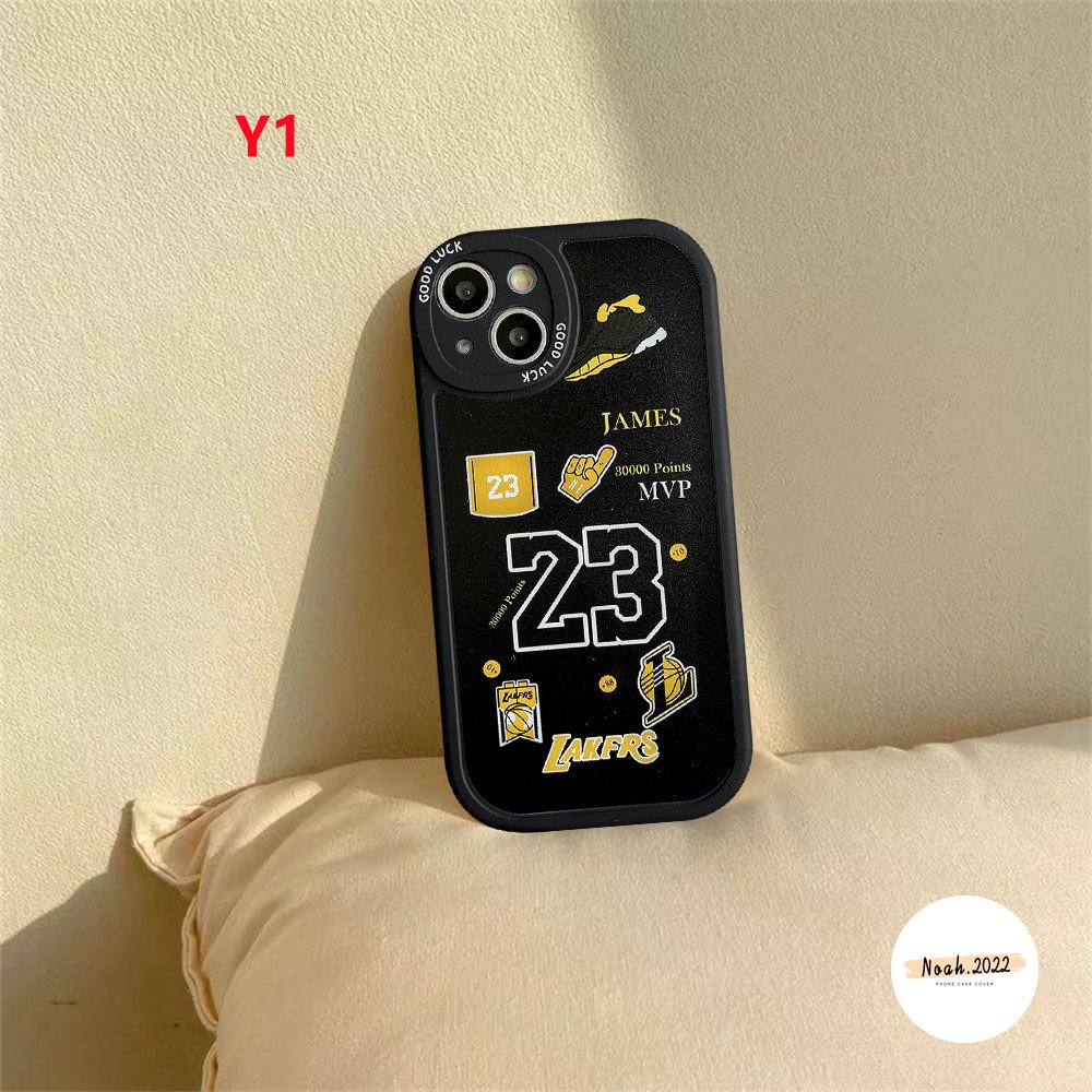 Soft Case VIVO Y35 Y22s Y22 Y02s Y16 Y20 Y11 Y51A Y12 Y15s Y01 Y21s Y33s Y12i Y21 Y15 Y17 Y20s Y30 Y50 Y21A Y20i Y31 Y91C Y51 Y15A Y91 V23E V23 Bintang Basket Kobe 23 Casing TPU