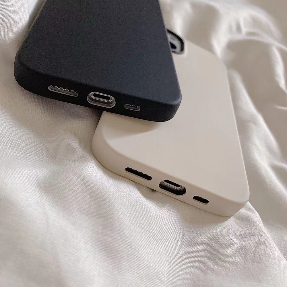 Casing Bemper Shockproof Silicon Cair Anti Jatuh 3in1 Untuk iPhone 14 Pro Max13 12 Pro Max 11 Pro Max X XS XR XS Max Tebal Tahan Jatuh Cover