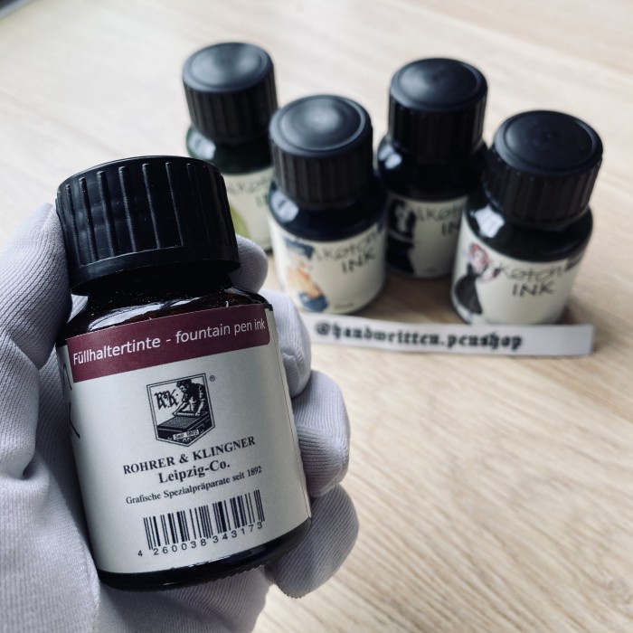 

Tinta Rohrer Klingner Fountain Pen Ink Sketchink 50Ml #Watercolor Aquarelle