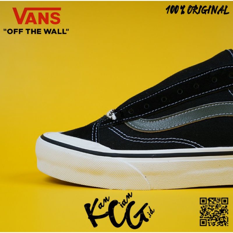 Vans Old Skool Style 36 Decon Sf Vintage Sport Black the Blanc 100% Original Bnib