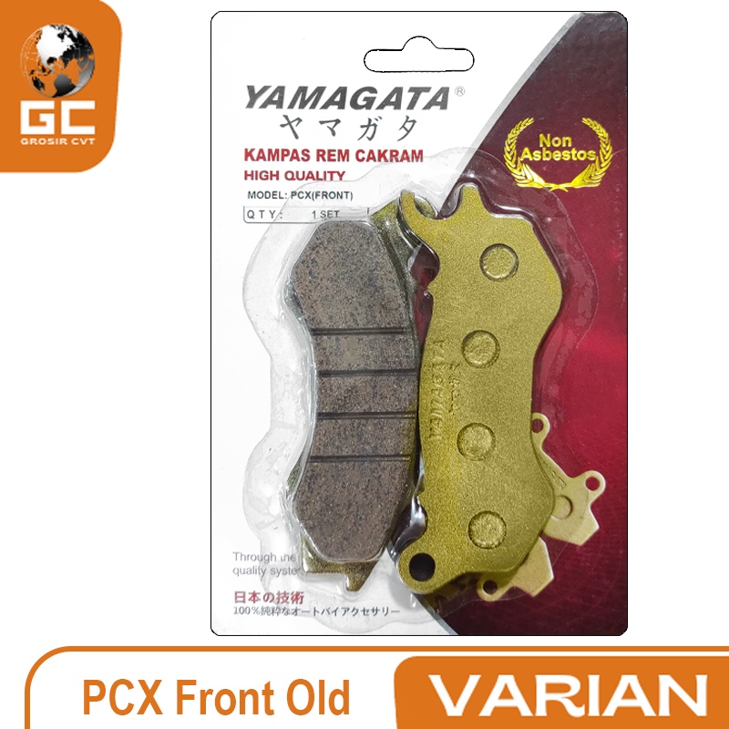 Kampas Rem Cakram Dispad Discpad Depan Honda PCX 125 150 CBU Thailand Old Front Yamagata