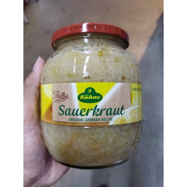 

Kuhne sauerkraut original | acar kol putih 850 grm