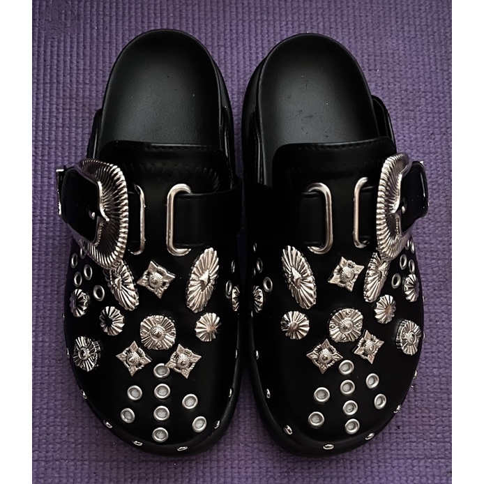 Sandal fashion | sandal Korea | buckle slip on