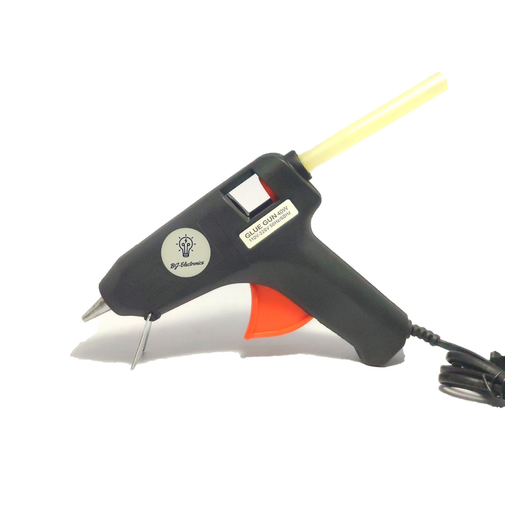 PAKET GLUE GUN / LEM TEMBAK 40W ATN DAN REFILL GLUE GUN STICK PANJANG 27 CM DIAMETER 10 MM