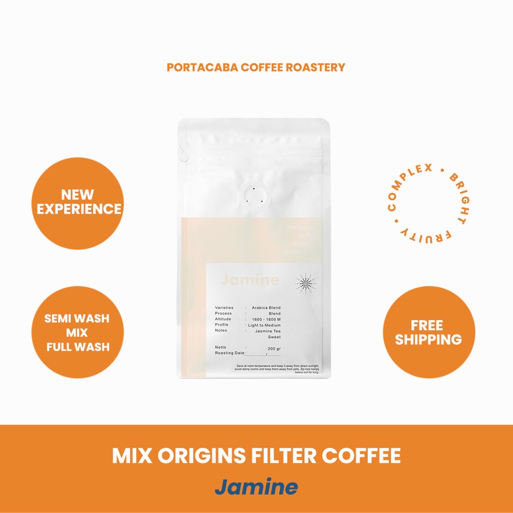 

Jamine Drip Bag Coffee - (kopi instan filter) by Portacaba