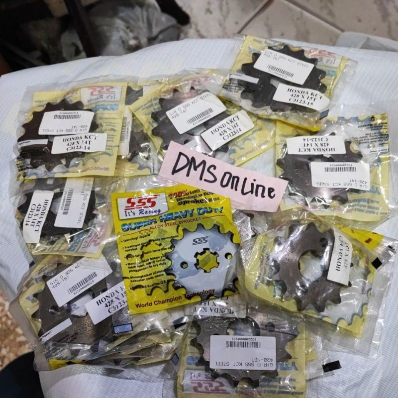 Gear Depan Cb 150 Cbr 150 Sonic Verza 428-14 428-15 SSS
