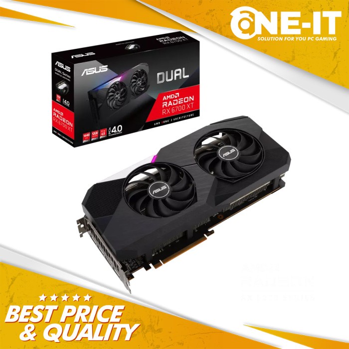 VGA ASUS Dual Radeon RX 6700 XT 12G 12GB GDDR6