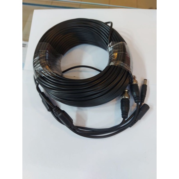 kabel cctv jadi 30 40 50meter siap pakai/kabel jadi cctv