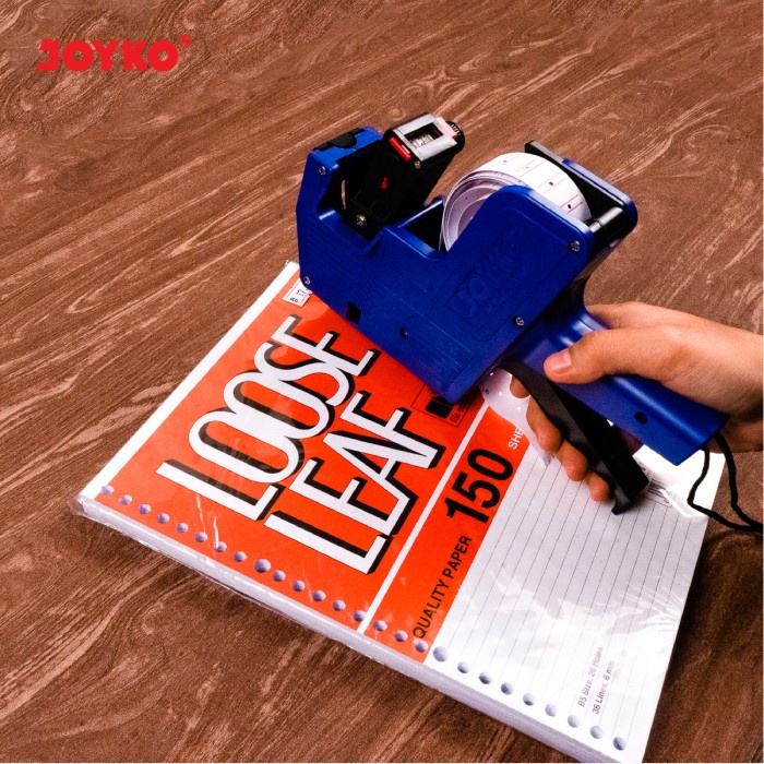 

Alat Label Harga Joyko MX-550M Price Labeller 1 BARIS