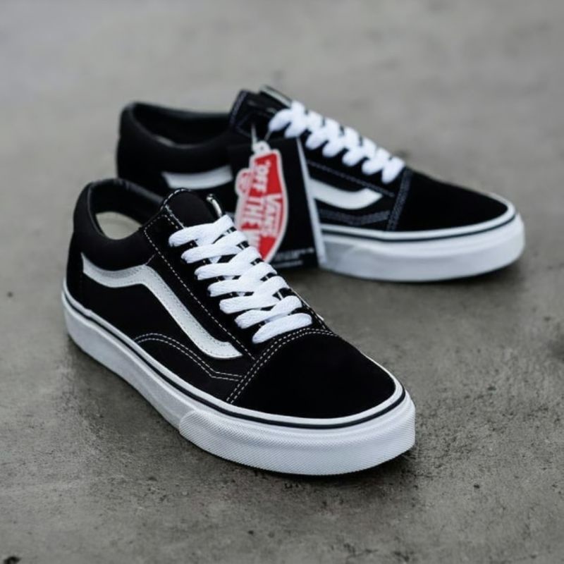 COD SEPATU VANS OLD SKOOL/SEPATU PRIA DAN WANITA/SEPATU SNEAKERS CANVAS PREMIUM SOL KARET SZ 36_44