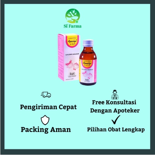 Apialys Drop/Syrup/Multivitamin Untuk Masa Pertumbuhan Bayi/Anak