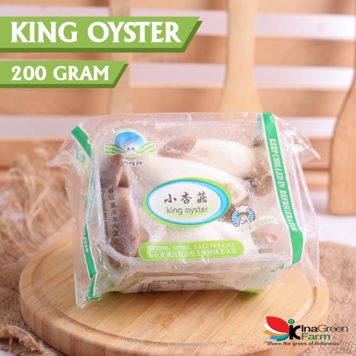 

Inagreen Farm Bandung Jamur King Oyster 200 Gram