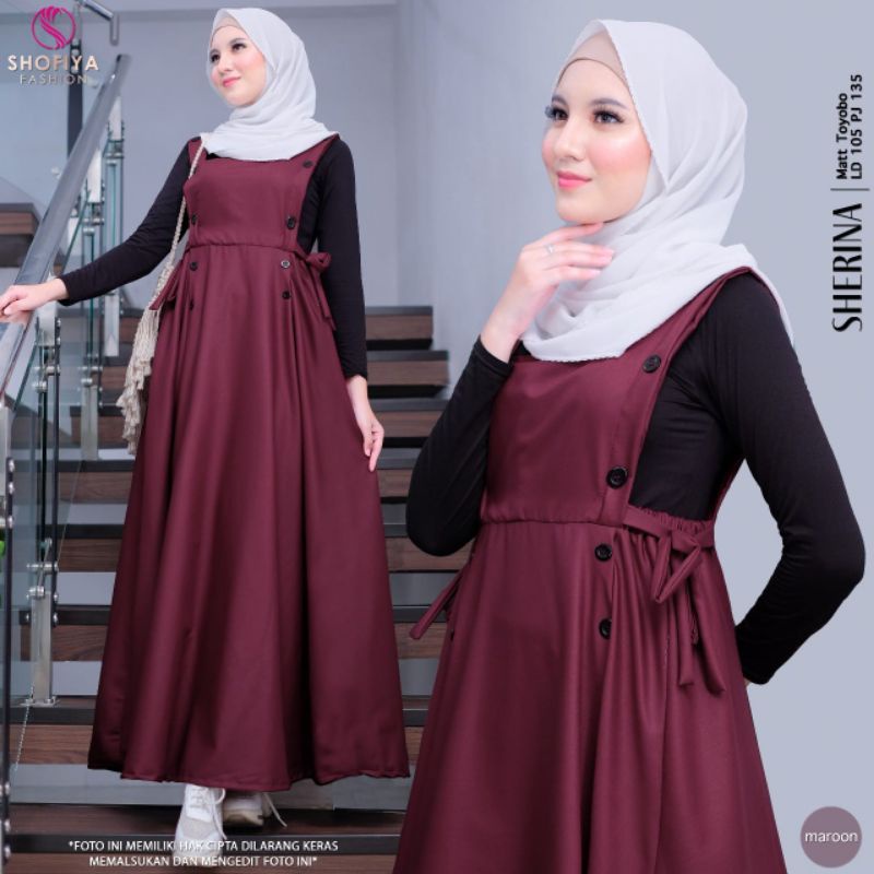 NAOMI, NAOMI,SHERINA One Set 2 n 1(inner &amp; auter) Ori by Shofiya