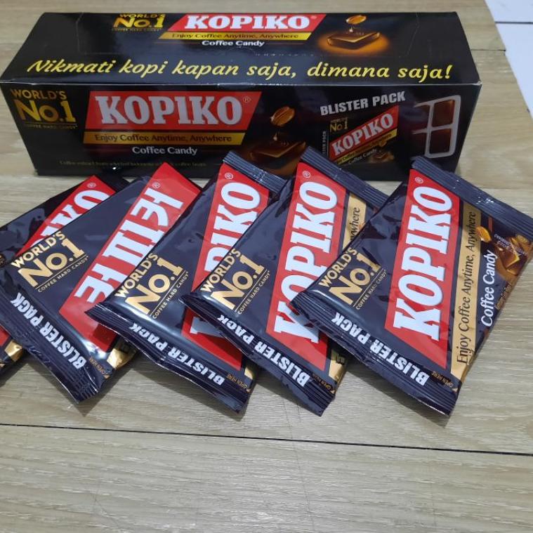 

(X-F3F-✓) Kopiko Candy Blister Box isi 12 pcs @24gr langsung kirim