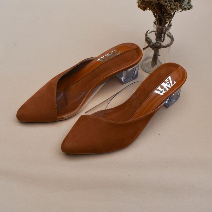 Booming sendal zara || sendal slop || sendal zara hak kaca