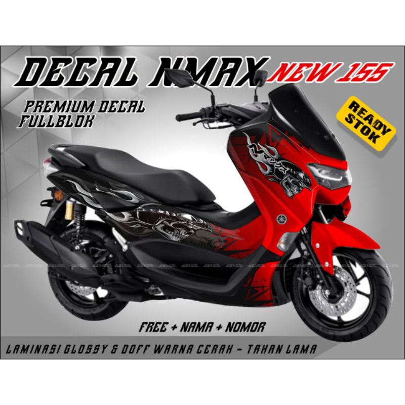 stiker decal full body motor yamaha nmax new 155
