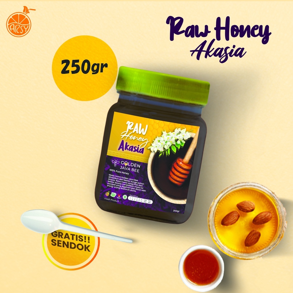 (1 Kg) Madu Murni Akasia / Raw Honey Akasia