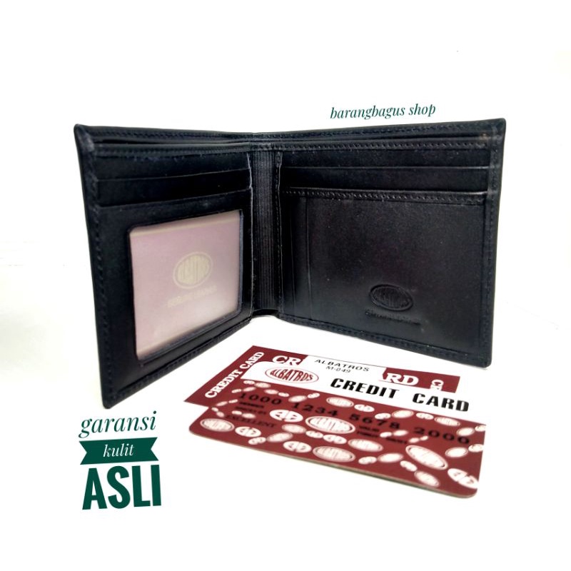 Dompet import Kulit asli Pria Wanita original ALBATROS