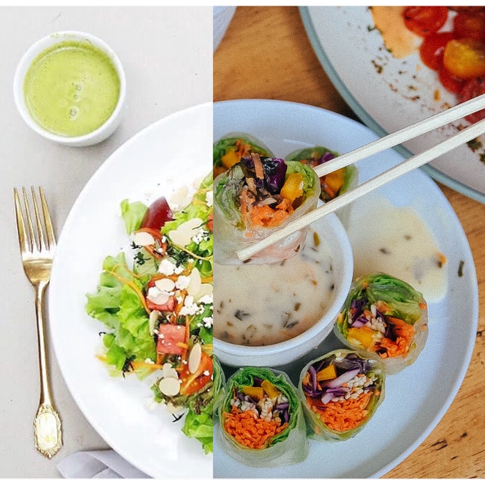 

[Bundle] Salad Roll + Crispy Almond Salad Tx0412