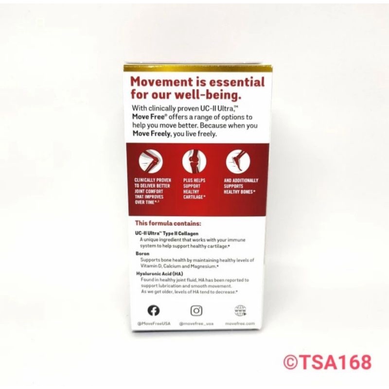 Move Free Ultra Joint Health Triple Action 75 tiny tablets