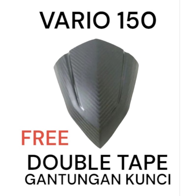 MURAH VISOR VARIO 150 HITAM DAN CARBON