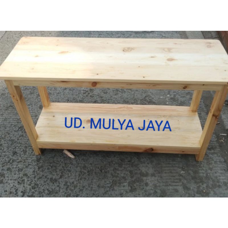 MEJA RAK AQUARIUM 2 SUSUN 120X40X75