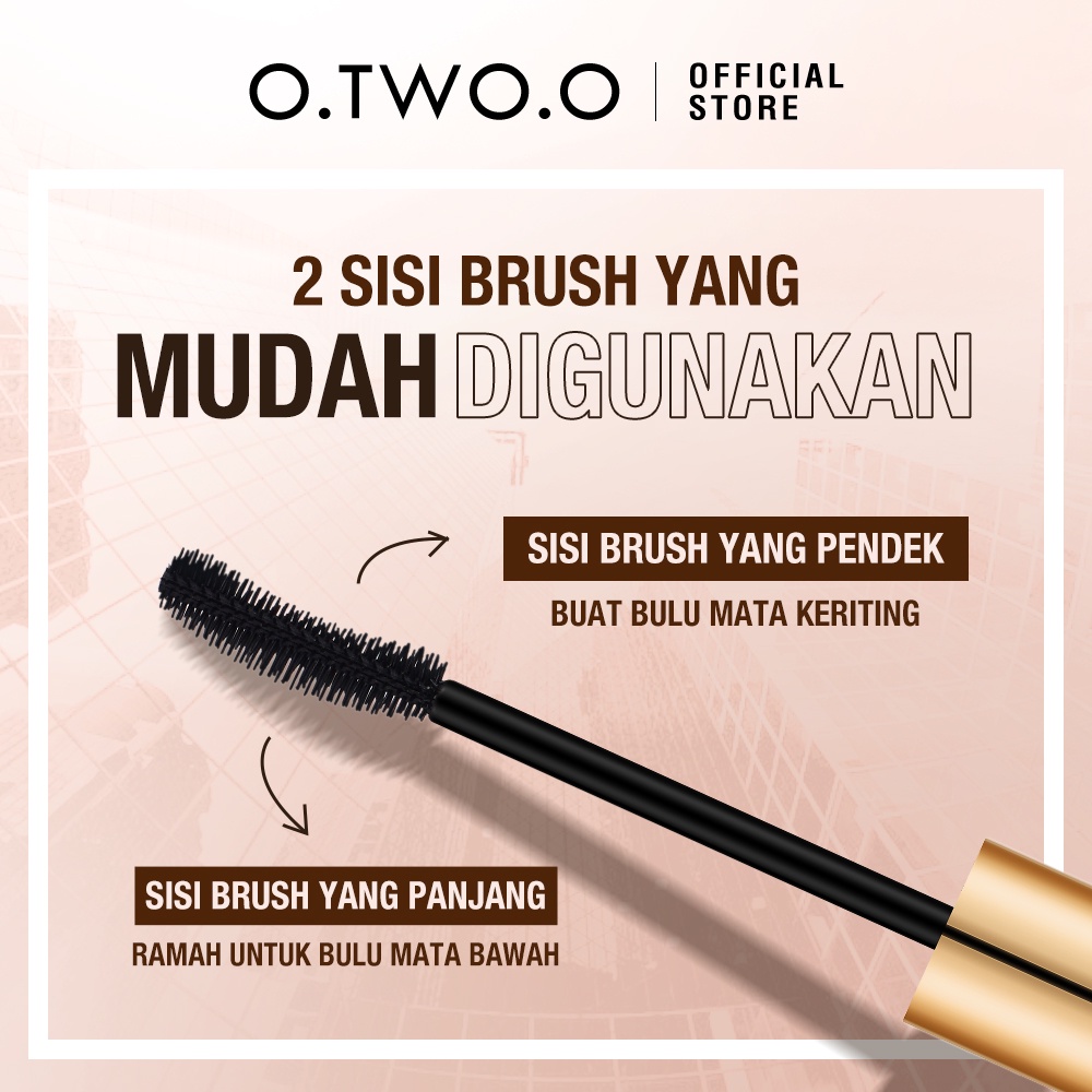 O.TWO.O Mascara Waterproof Long Lasting Volumizing Lengthen Eye Lash Makeup