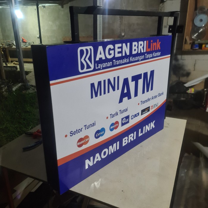 

NEON BOX AKRILIK UKURAN 50CM X 70CM