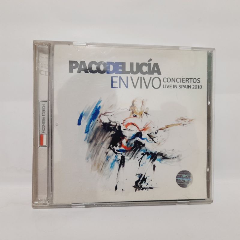 CD Paco De Lucia En Vivo Conciertos Live In Spain 2010 2 CD