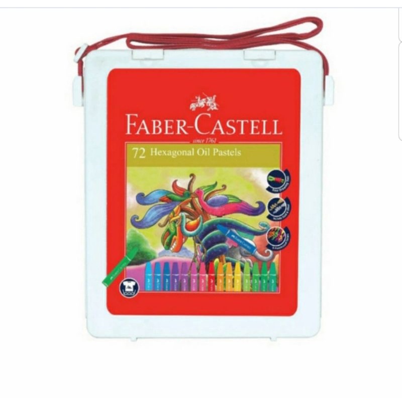 

Crayon Faber Castell 72 Warna Hexagonal Oil Pastel